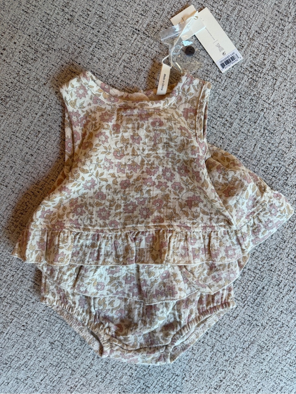 Quincy Mae Dahlia Bloomer and Top Set